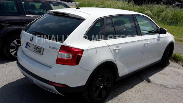 Skoda Rapid Spaceback Scout Found: Show At Frankfurt  